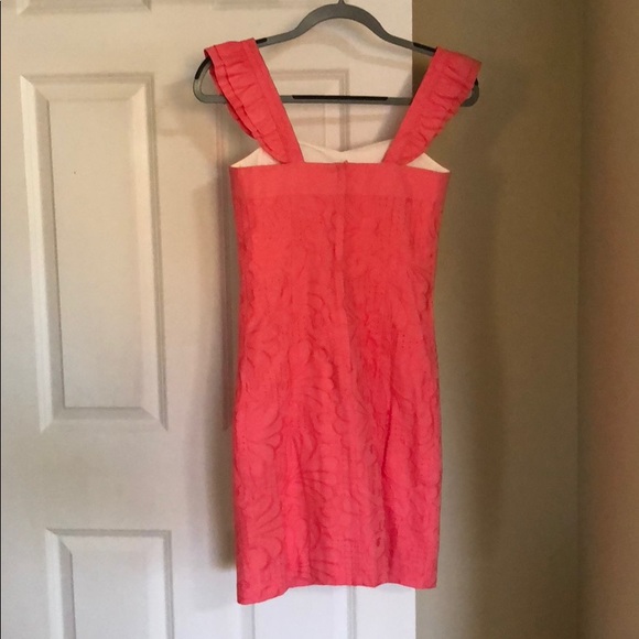 Lily Pulitzer size 0 coral pink dress - Picture 5 of 6